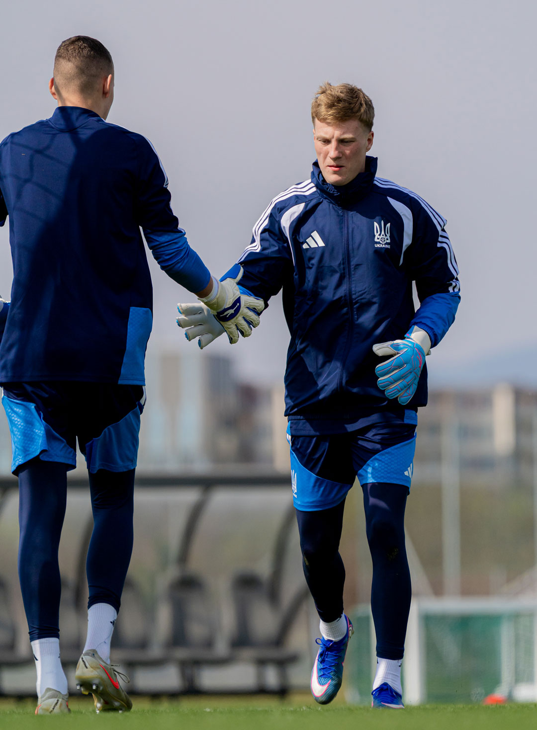 Los porteros de la selección sub-21 de Ucrania con guantes Brave GK - Tienda online oficial de Brave GK