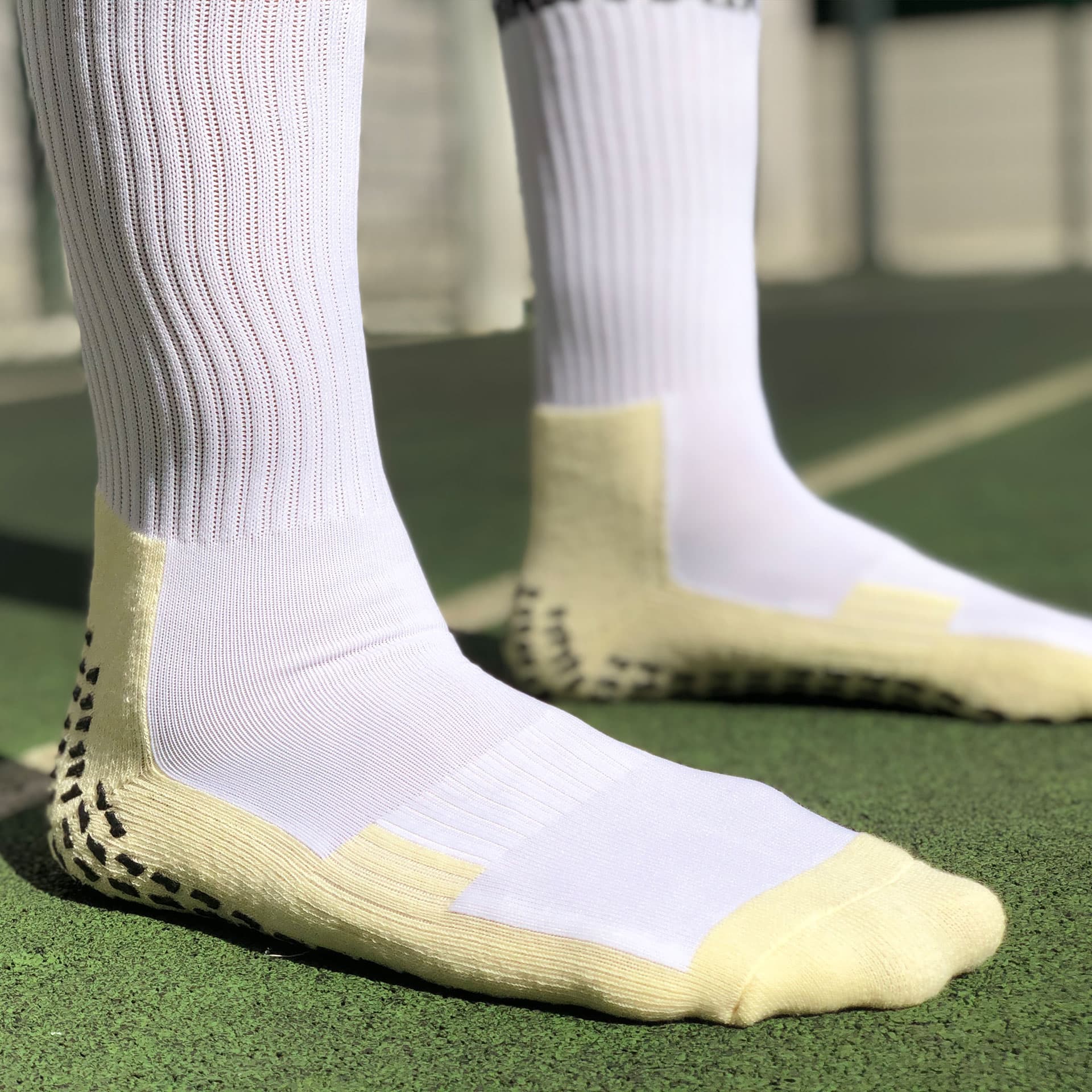 Calcetines de portero blancos Brave GK-2-Brave GK