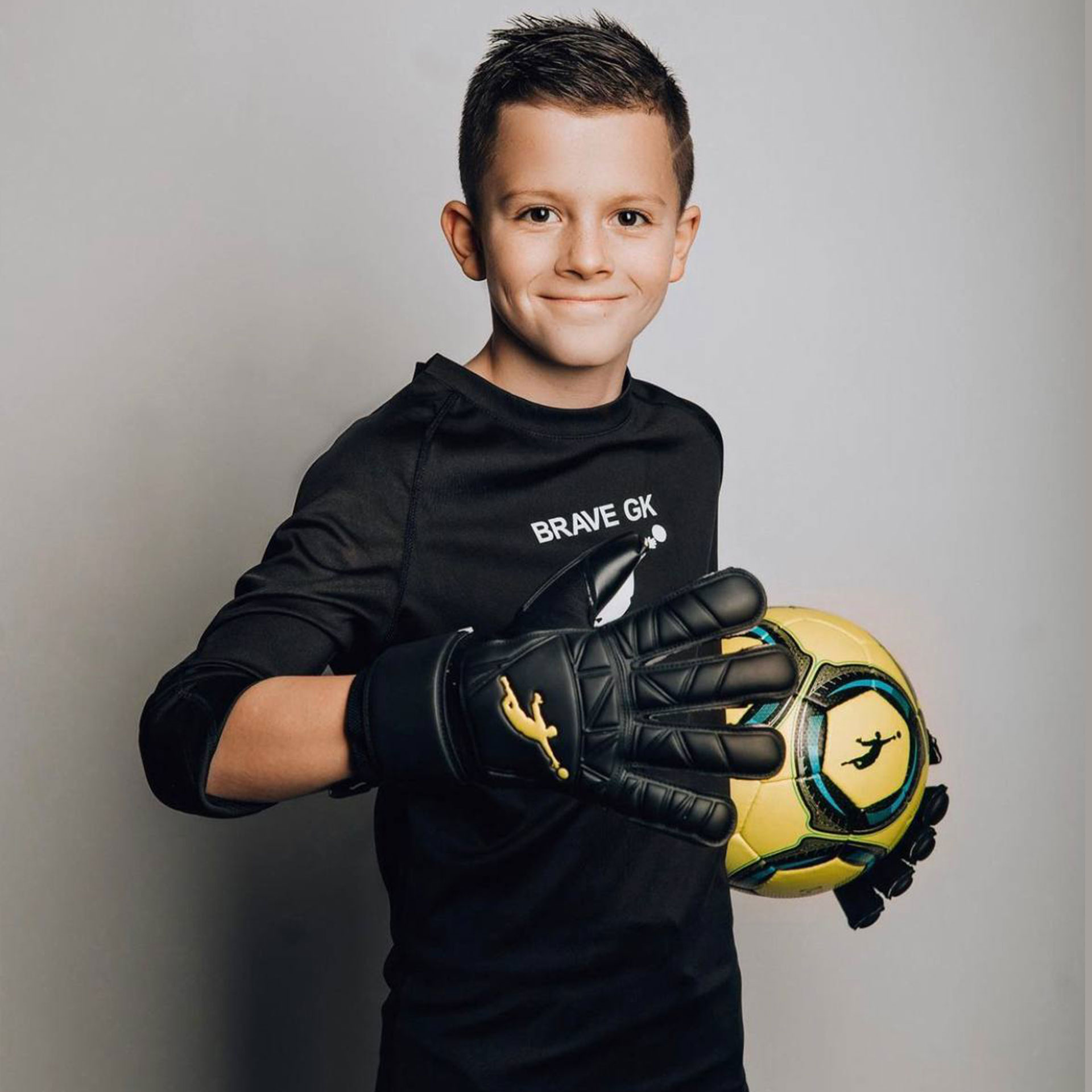 Niños Brave GK Winner Black 2.0-1-Brave GK